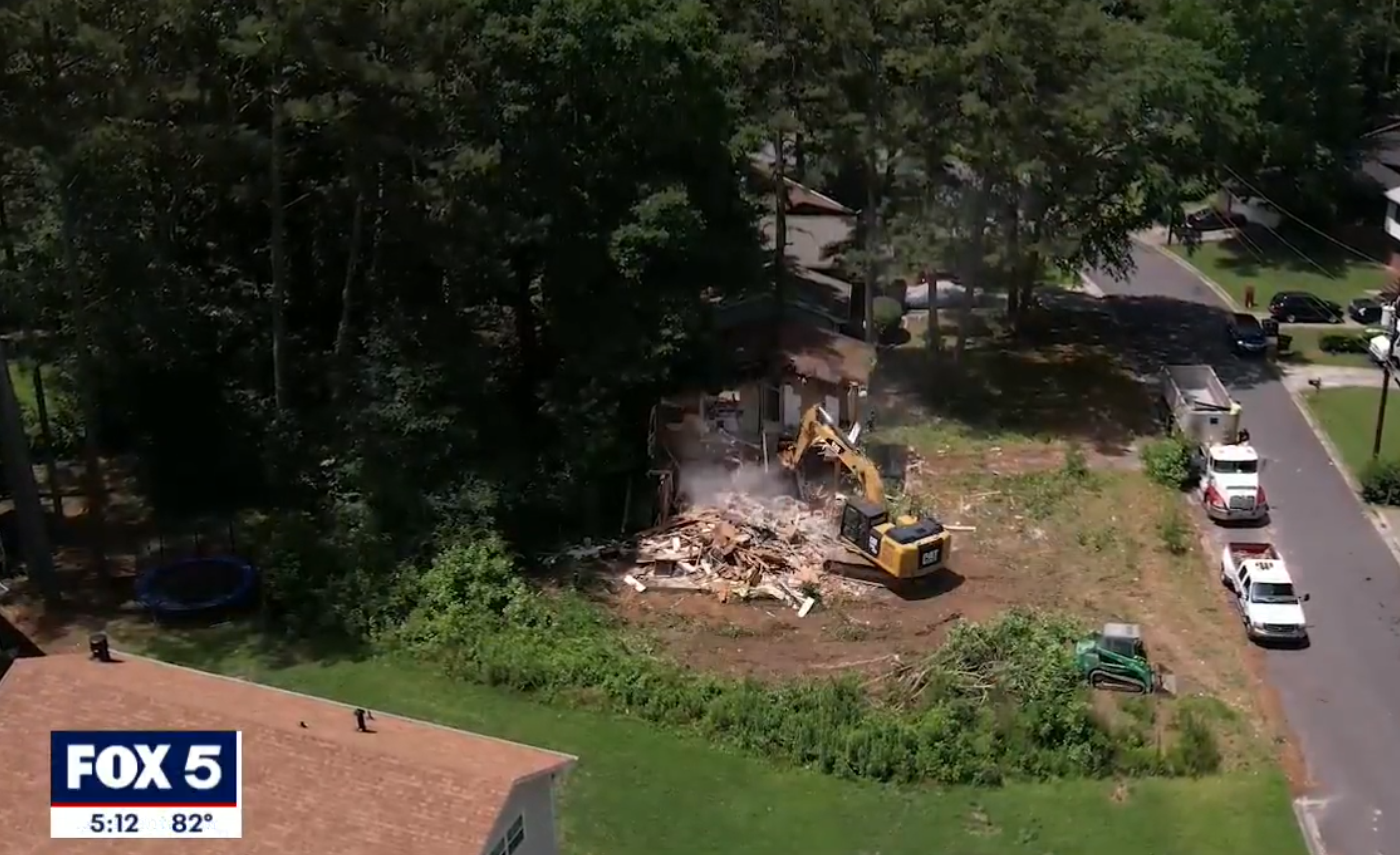 Reverend James Orange Park Demolition